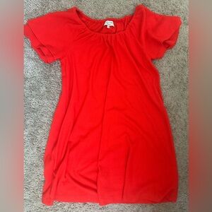 Madewell Dress that can be worn off or on the shoulder